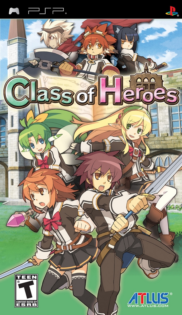 Class Of Heroes (USA) Playstation Portable GAME ROM ISO