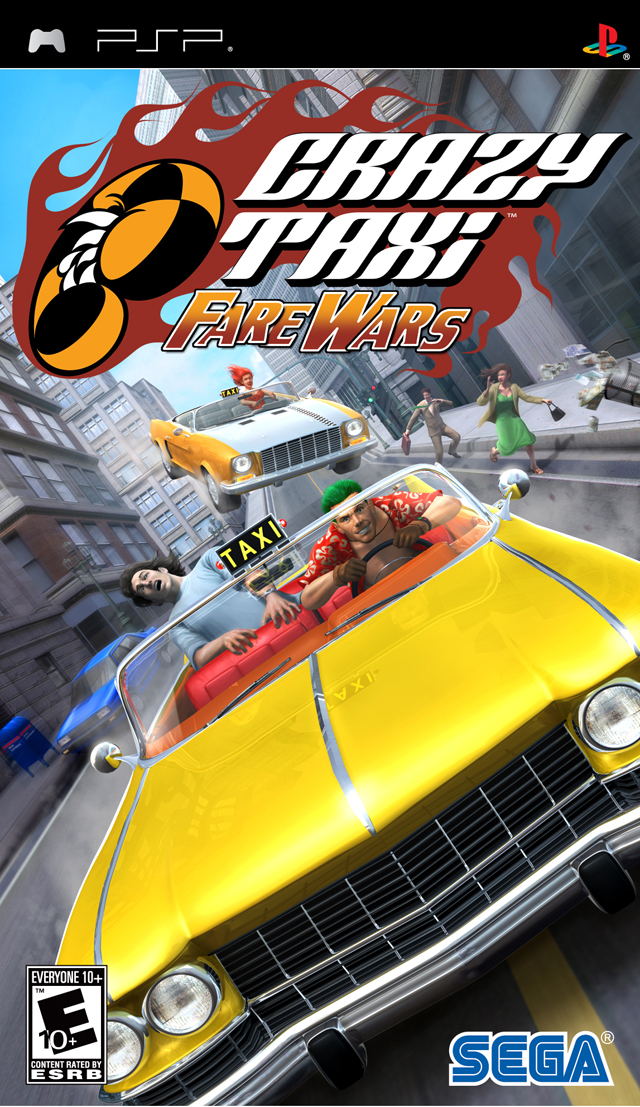 Crazy Taxi – Fare Wars (USA) Playstation Portable GAME ROM ISO