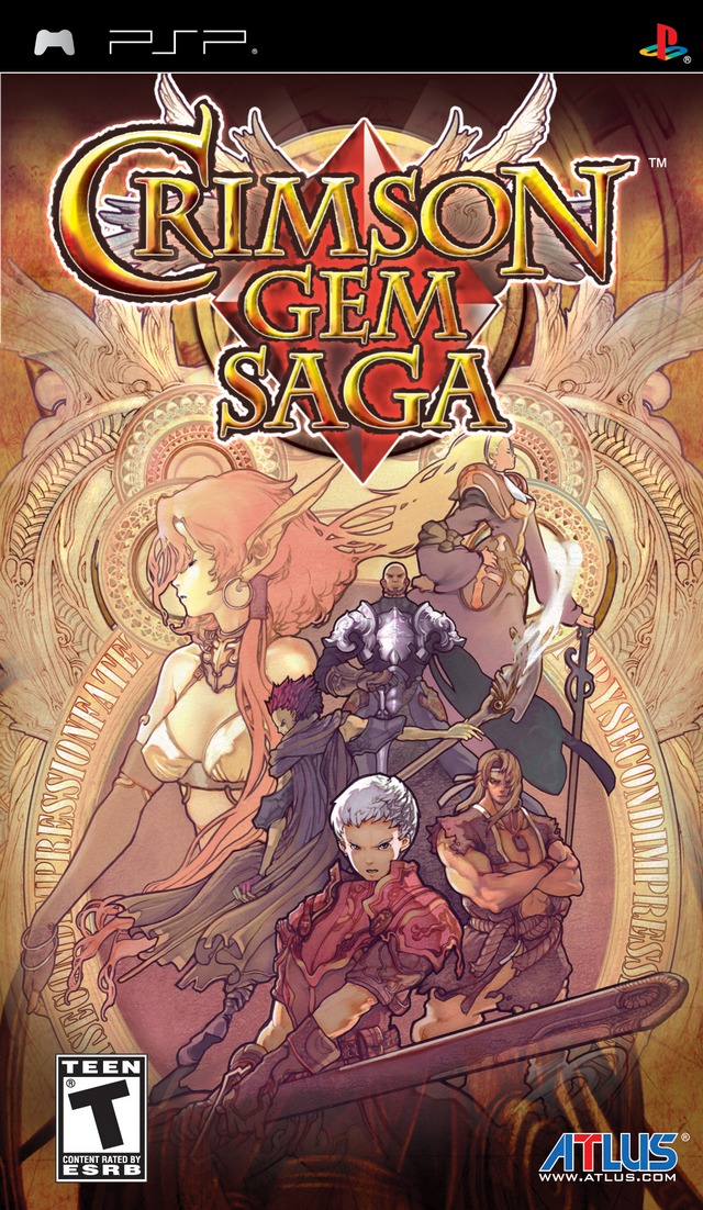 Crimson Gem Saga (USA) Playstation Portable GAME ROM ISO