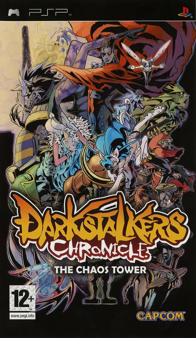 Darkstalkers Chronicle – The Chaos Tower (Europe) Playstation Portable GAME ROM ISO