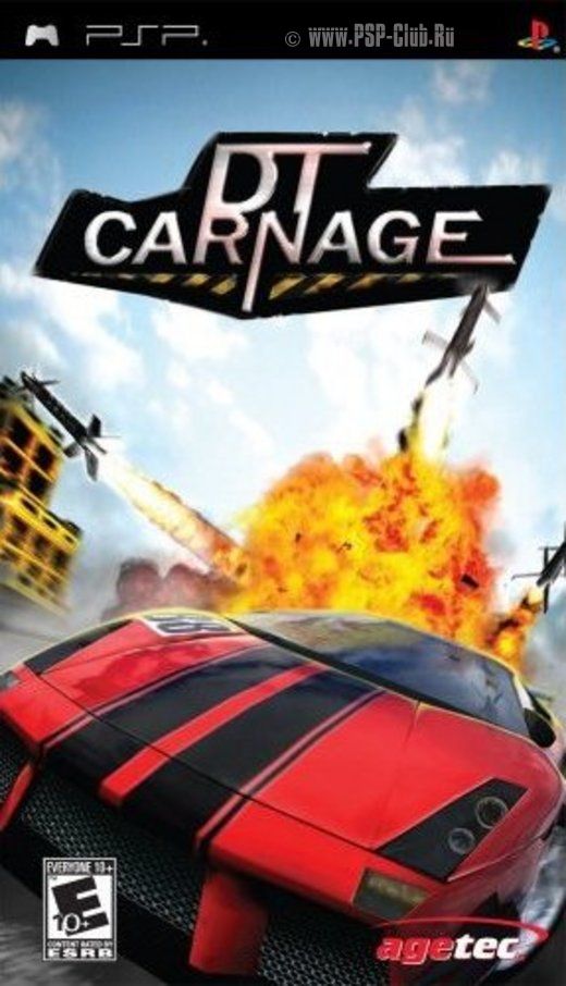 DT Carnage (USA) Playstation Portable GAME ROM ISO