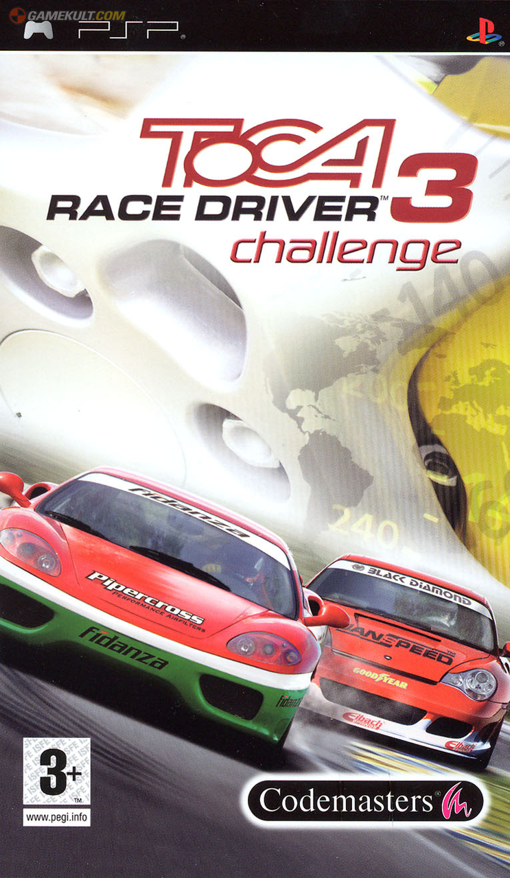 DTM Race Driver 3 Challenge (Europe) Playstation Portable GAME ROM ISO