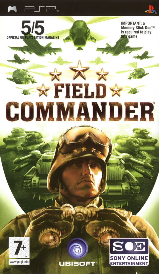 Field Commander (Europe) Playstation Portable GAME ROM ISO