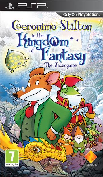 Geronimo Stilton In The Kingdom Of Fantasy – The Videogame (Europe) Playstation Portable GAME ROM ISO