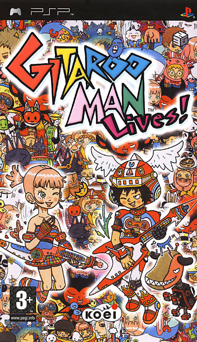 Gitaroo Man Lives (Europe) Playstation Portable GAME ROM ISO