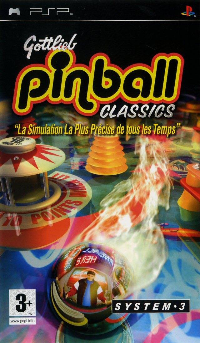 Gottlieb Pinball Classics (Europe) Playstation Portable GAME ROM ISO