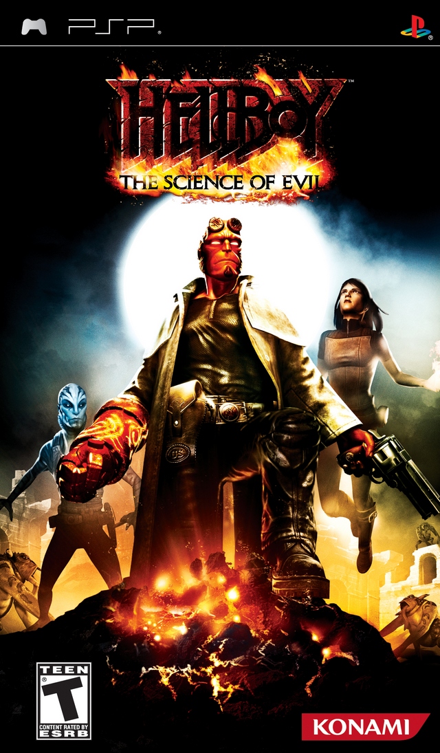 Hellboy – The Science Of Evil (USA) Playstation Portable GAME ROM ISO