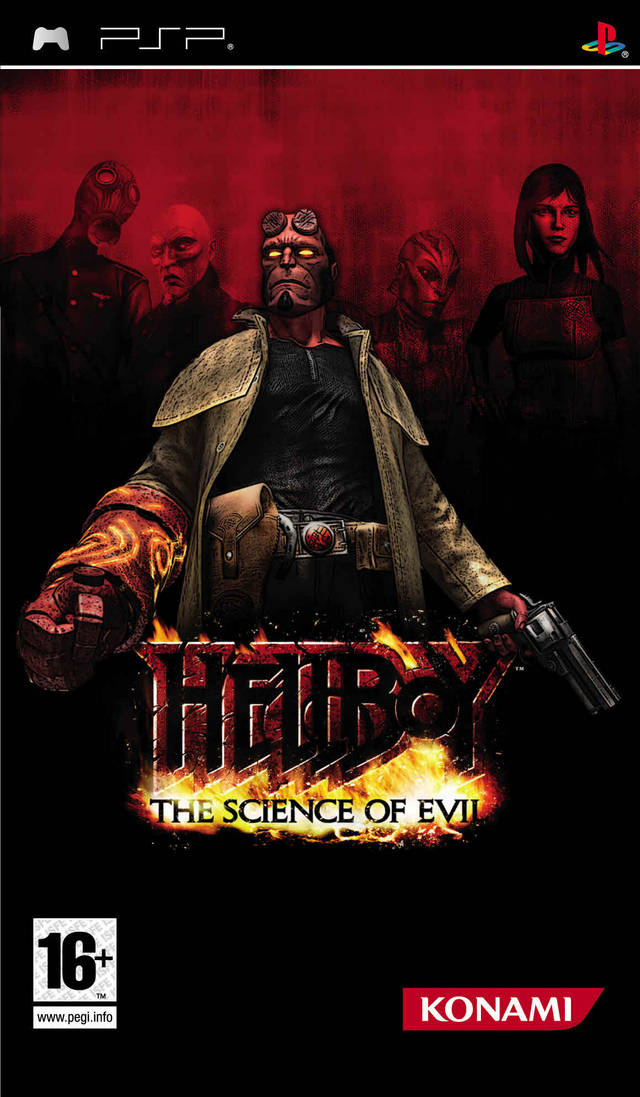 Hellboy – The Science Of Evil (Europe) Playstation Portable GAME ROM ISO