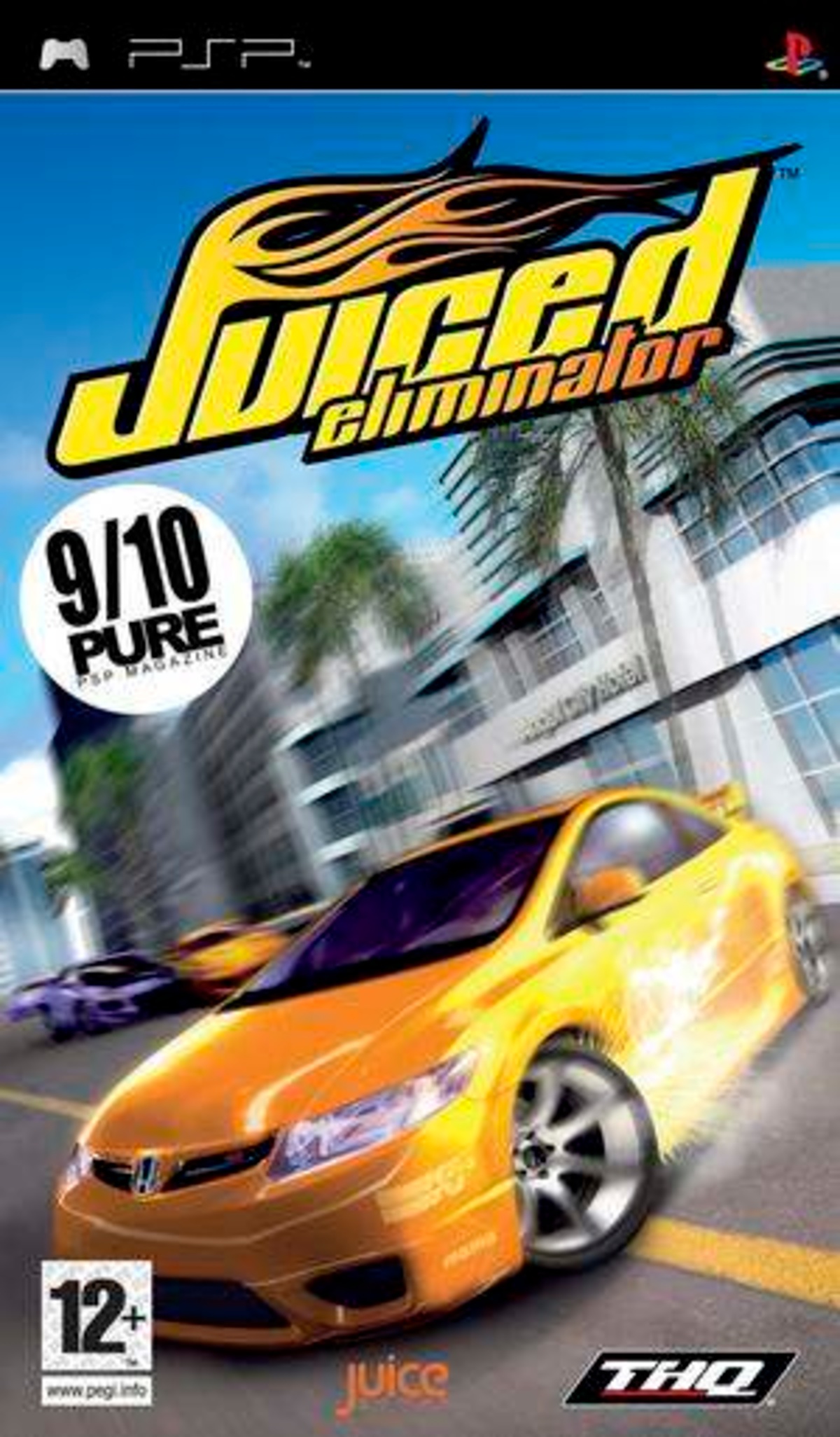 Juiced Eliminator (Europe) Playstation Portable GAME ROM ISO