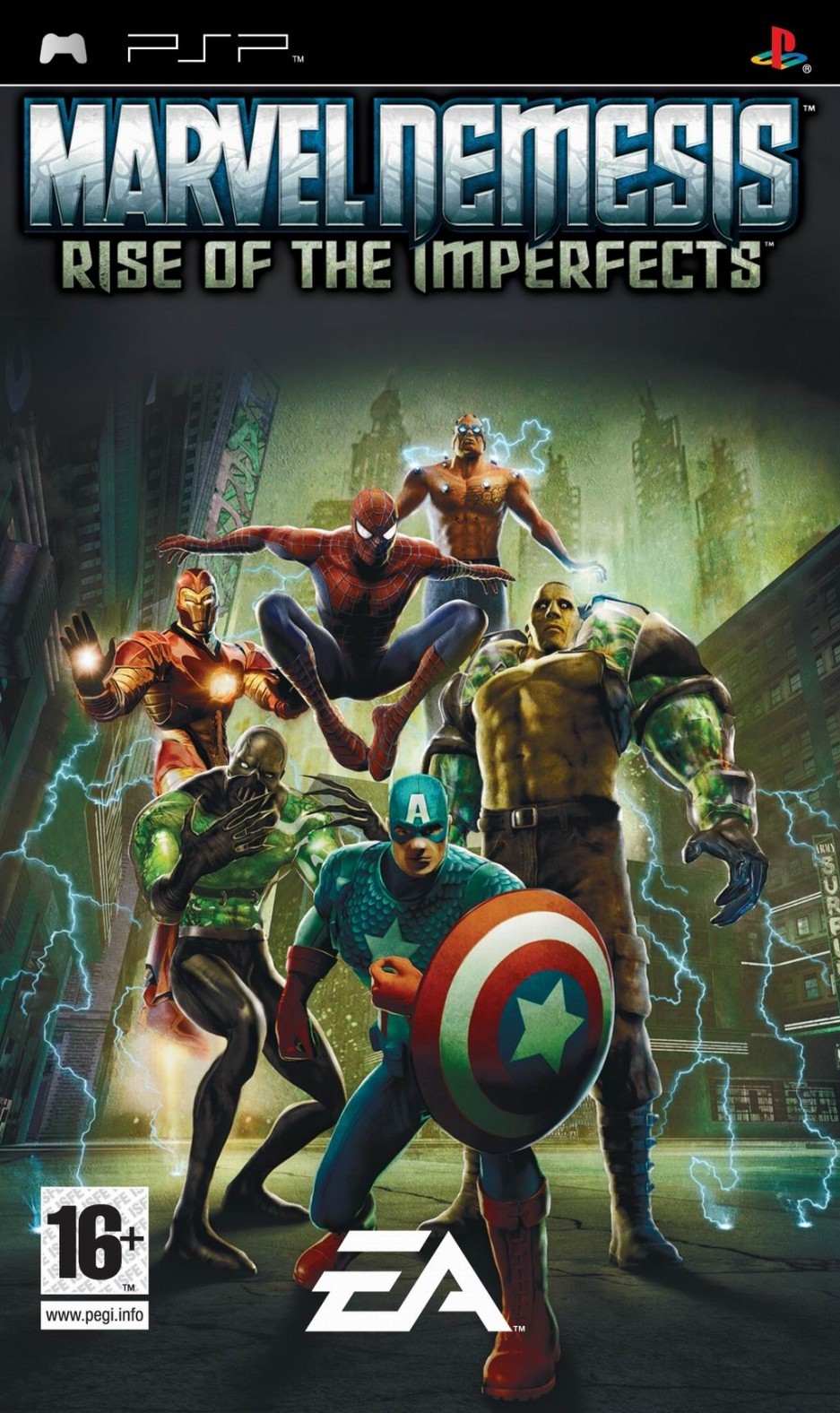 Marvel Nemesis – Rise Of The Imperfects (Europe) Playstation Portable GAME ROM ISO