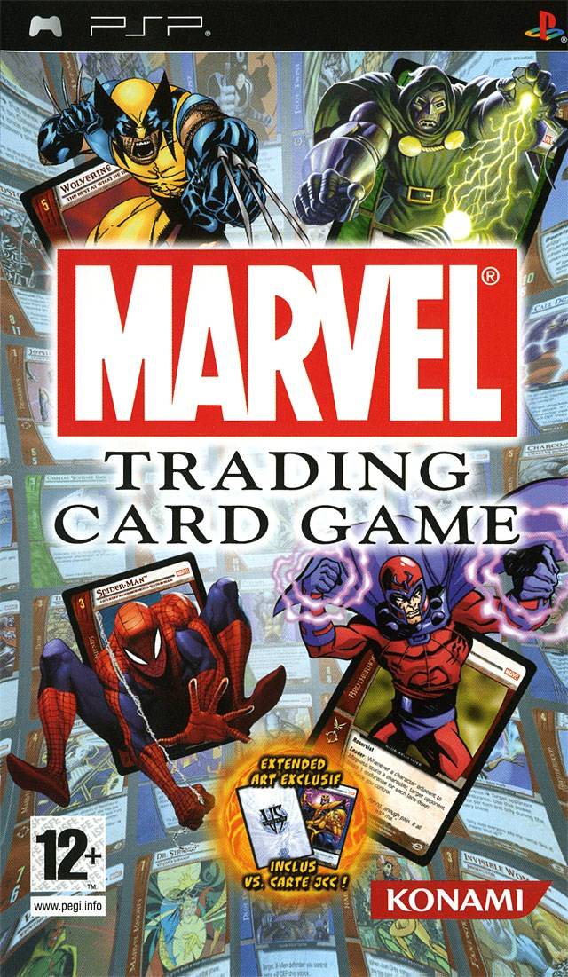 Marvel Trading Card Game (Europe) Playstation Portable GAME ROM ISO