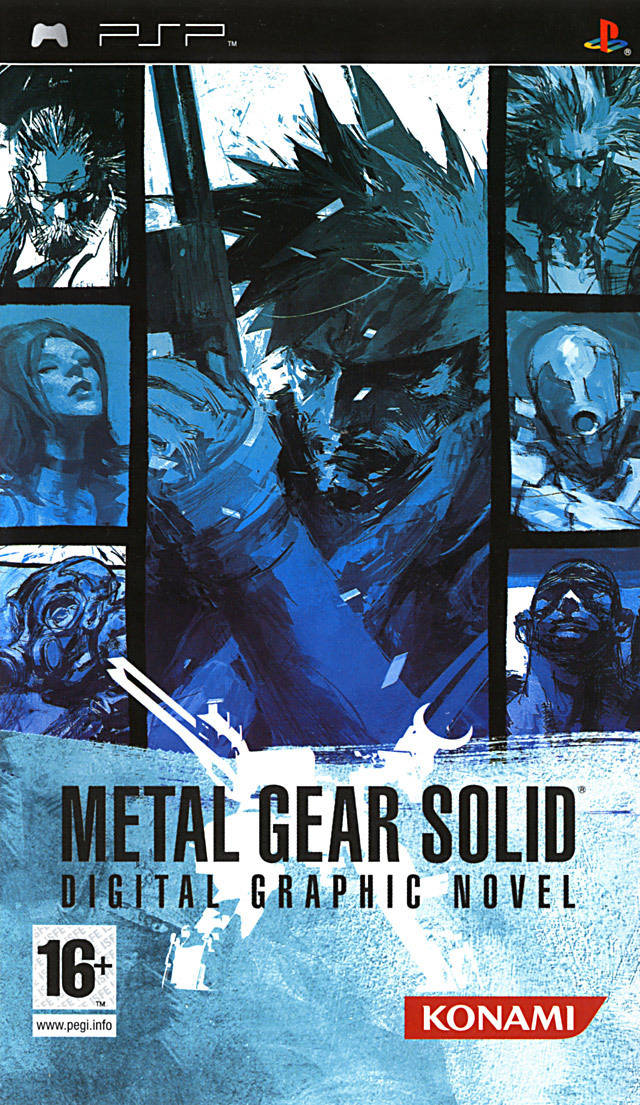 Metal Gear Solid – Digital Graphic Novel (Europe) Playstation Portable GAME ROM ISO