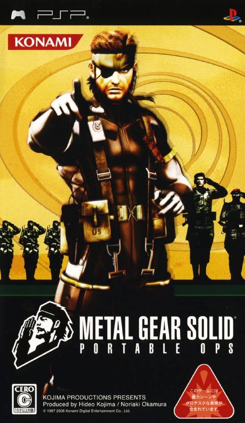 Metal Gear Solid – Portable Ops (Japan) Playstation Portable GAME ROM ISO