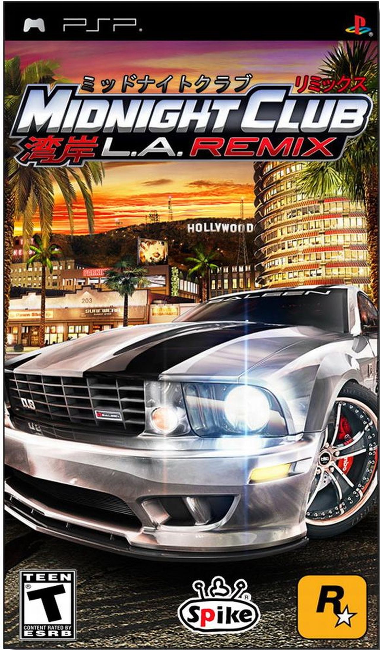 Midnight Club L A Remix Playstation Portable PSP ISOs ROM Download