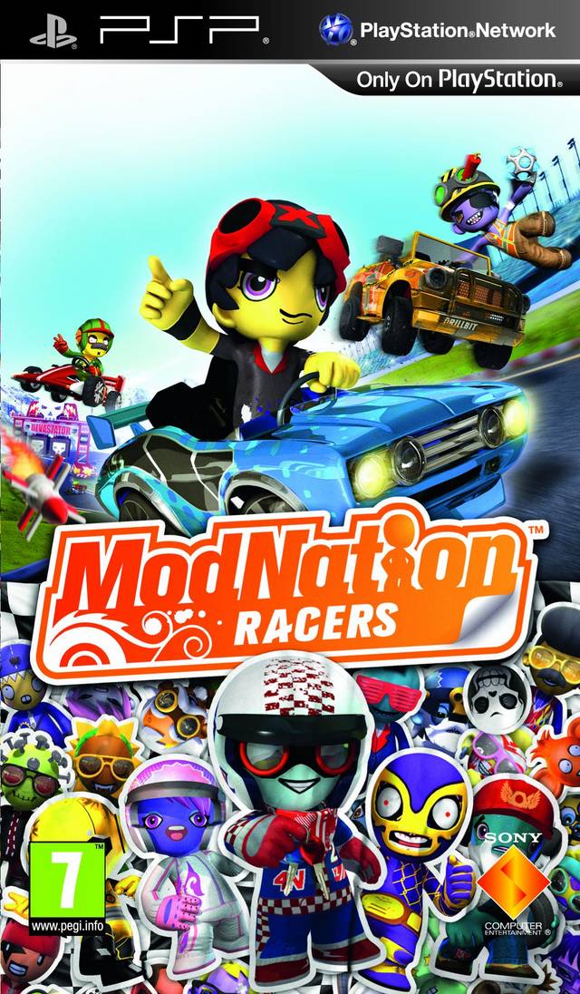 ModNation Racers (Europe) Playstation Portable GAME ROM ISO