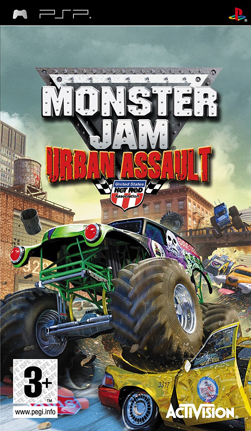 Monster Jam – Urban Assault (Europe) Playstation Portable GAME ROM ISO