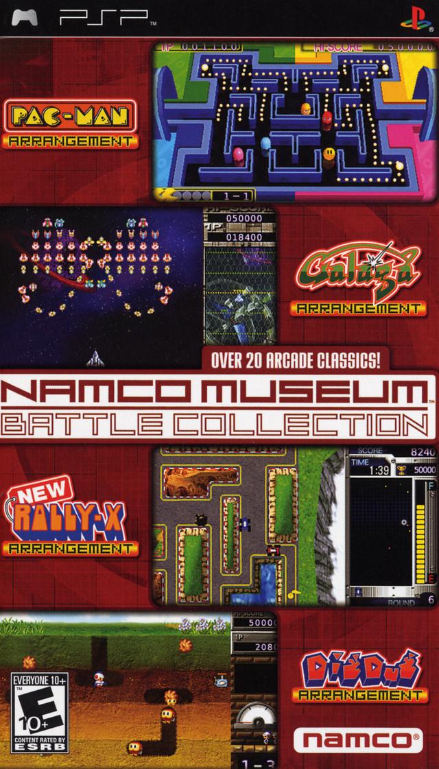 Namco Museum – Battle Collection (USA) Playstation Portable GAME ROM ISO