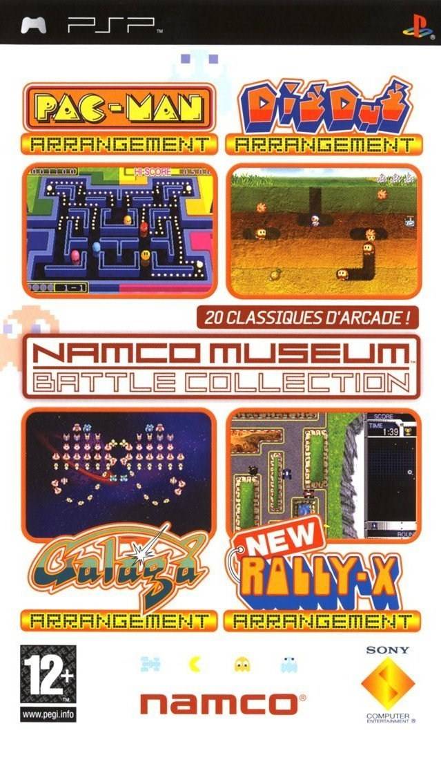 Namco Museum – Battle Collection (Europe) Playstation Portable GAME ROM ISO