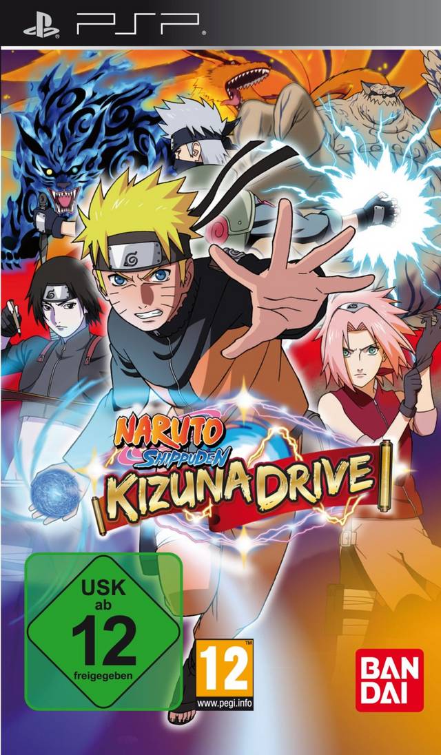 Naruto Shippuden – Kizuna Drive (Europe) Playstation Portable GAME ROM ISO