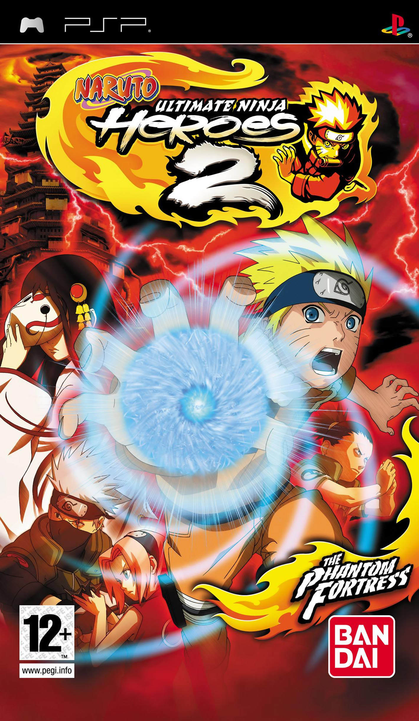 Naruto – Ultimate Ninja Heroes 2 – The Phantom Fortress (Europe) Playstation Portable GAME ROM ISO