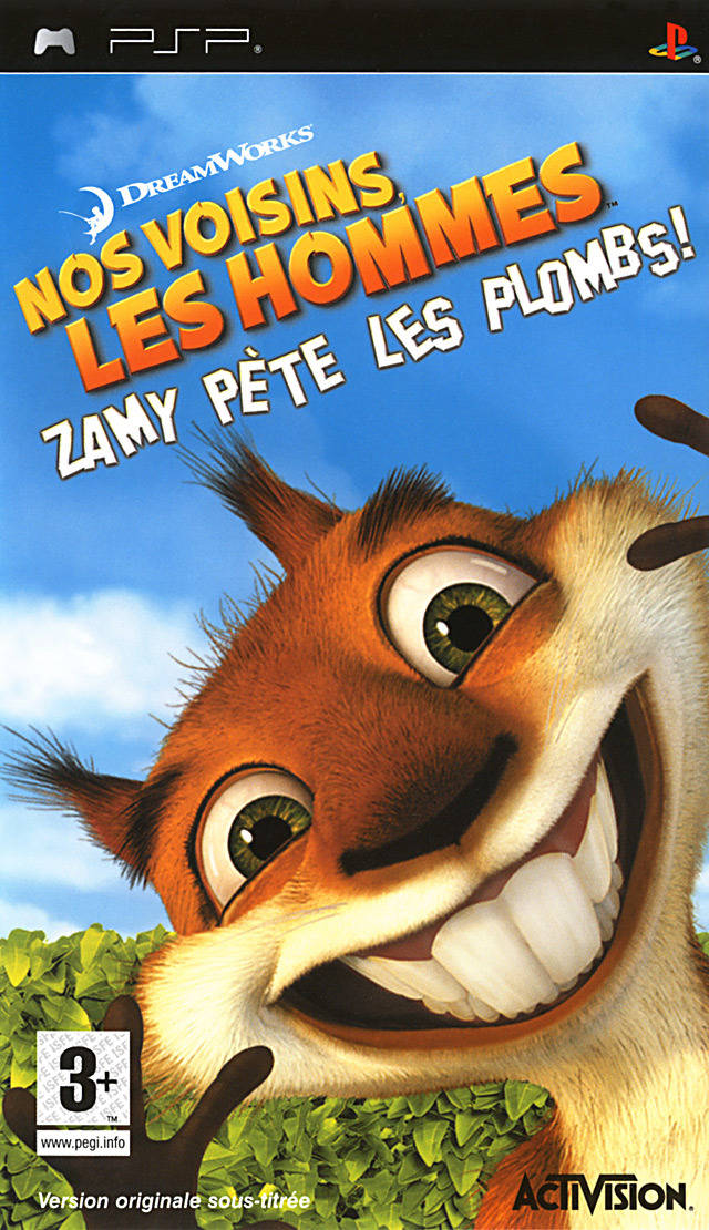 Over The Hedge – Hammy Goes Nuts (Europe) Playstation Portable GAME ROM ISO