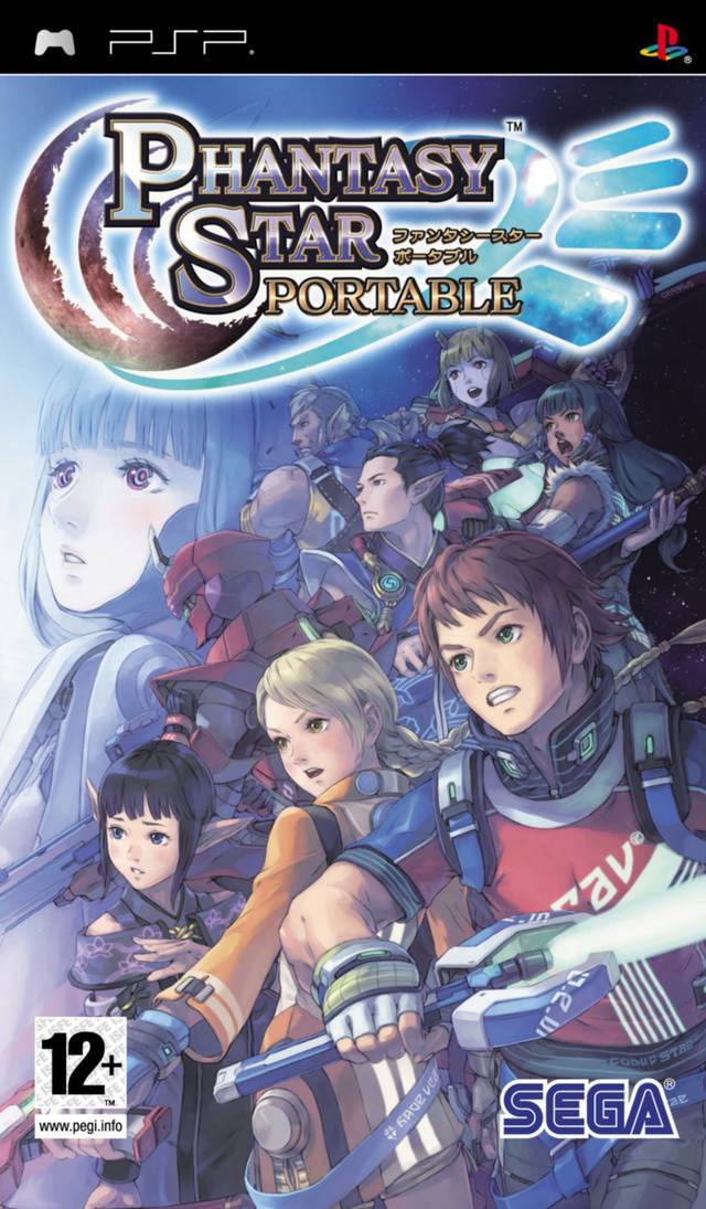 Phantasy Star Portable (Europe) Playstation Portable GAME ROM ISO