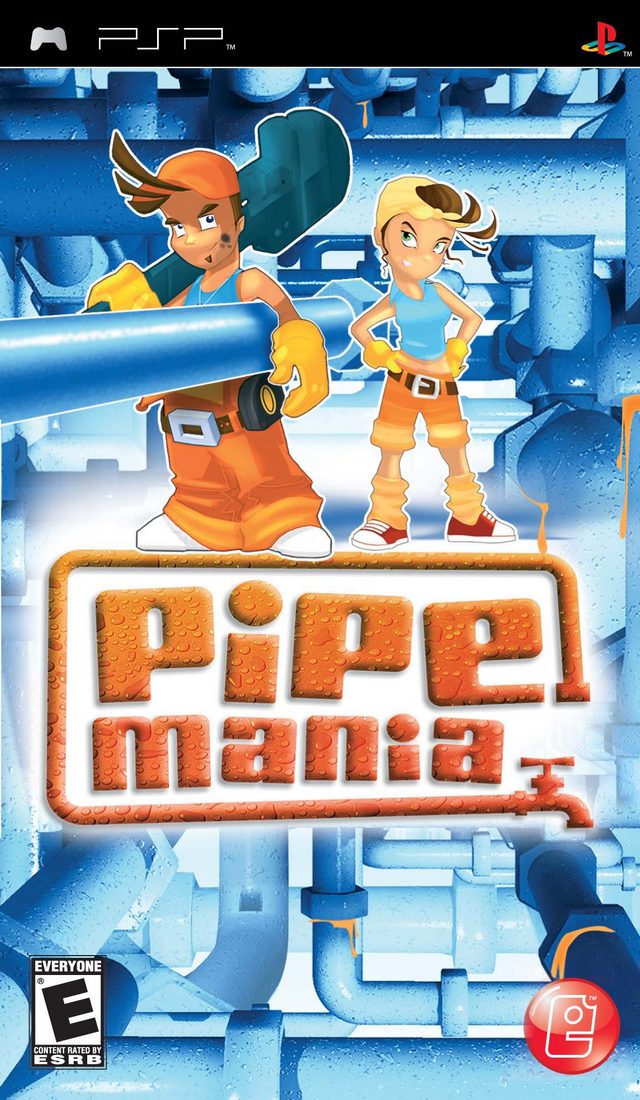 Pipe Mania (USA) Playstation Portable GAME ROM ISO