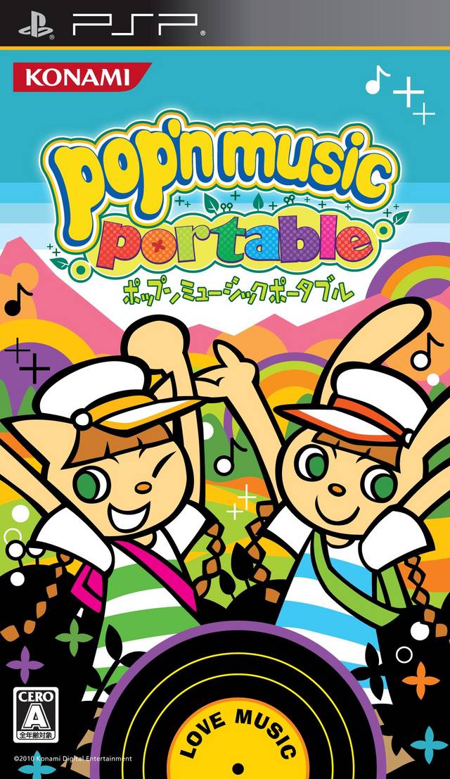 Pop’n Music Portable (Japan) Playstation Portable GAME ROM ISO