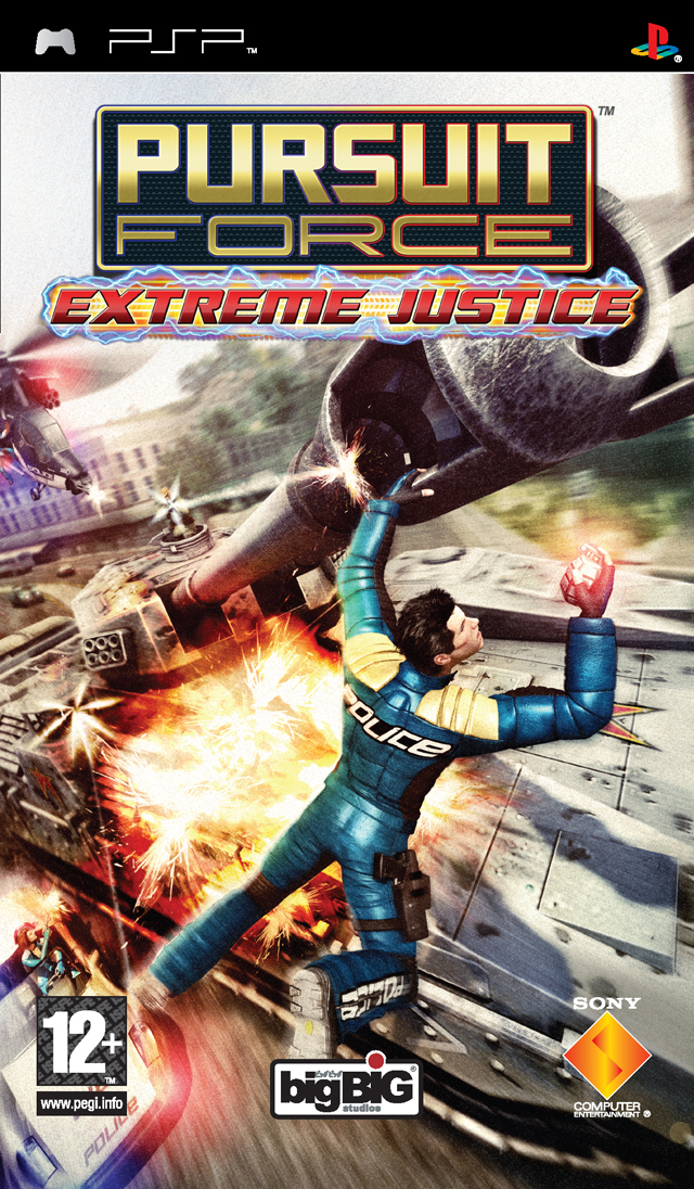 Pursuit Force – Extreme Justice (Europe) Playstation Portable GAME ROM ISO