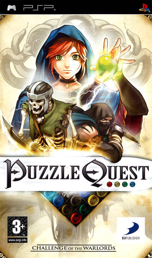 Puzzle Quest – Challenge Of The Warlords (Europe) Playstation Portable GAME ROM ISO