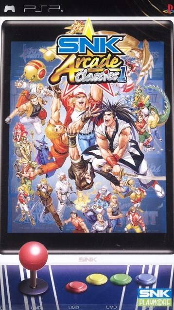 SNK Arcade Classics Vol. 1 (USA) Playstation Portable GAME ROM ISO