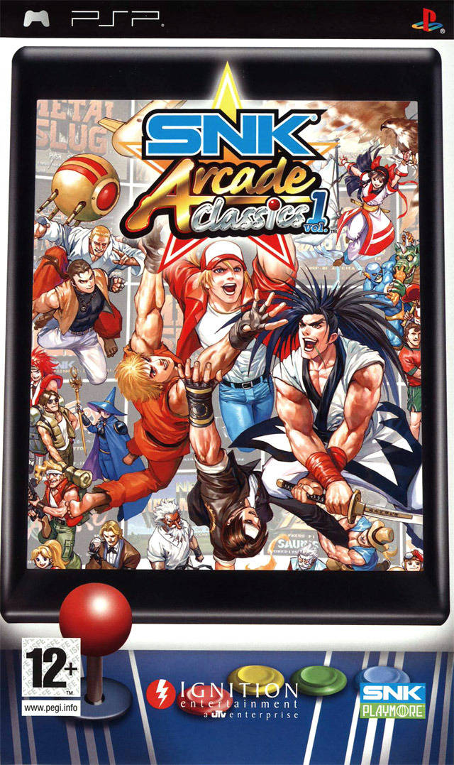 SNK Arcade Classics Vol. 1 (Europe) Playstation Portable GAME ROM ISO