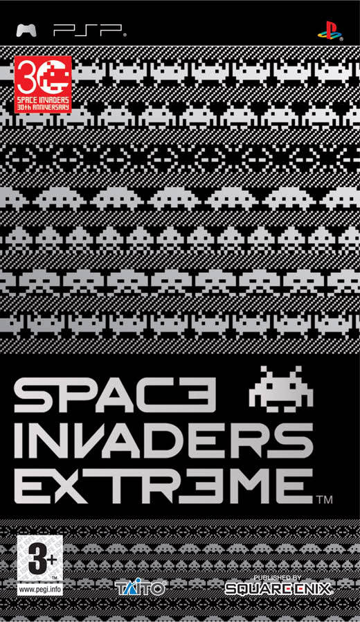 Space Invaders Extreme (Europe) Playstation Portable GAME ROM ISO