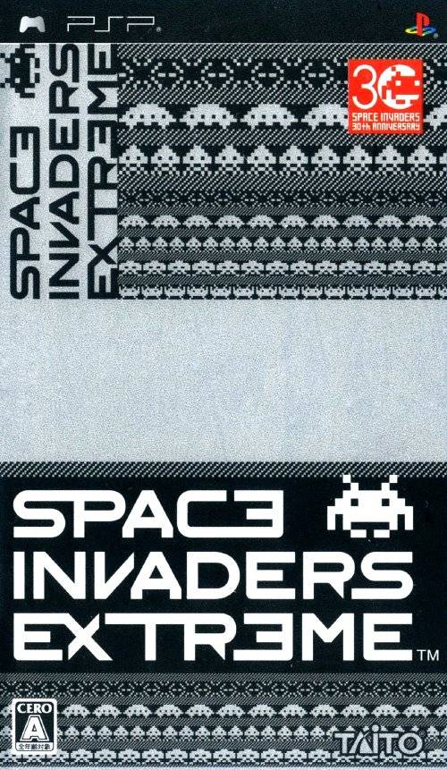 Space Invaders Extreme (Japan) Playstation Portable GAME ROM ISO