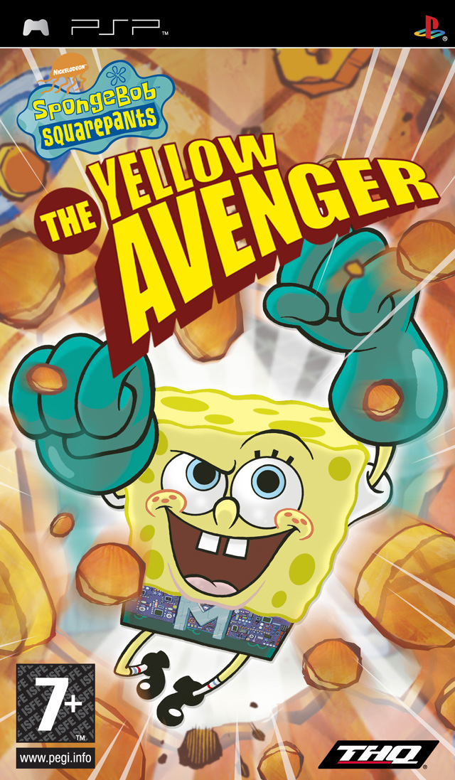 SpongeBob SquarePants – The Yellow Avenger (Europe) Playstation Portable GAME ROM ISO