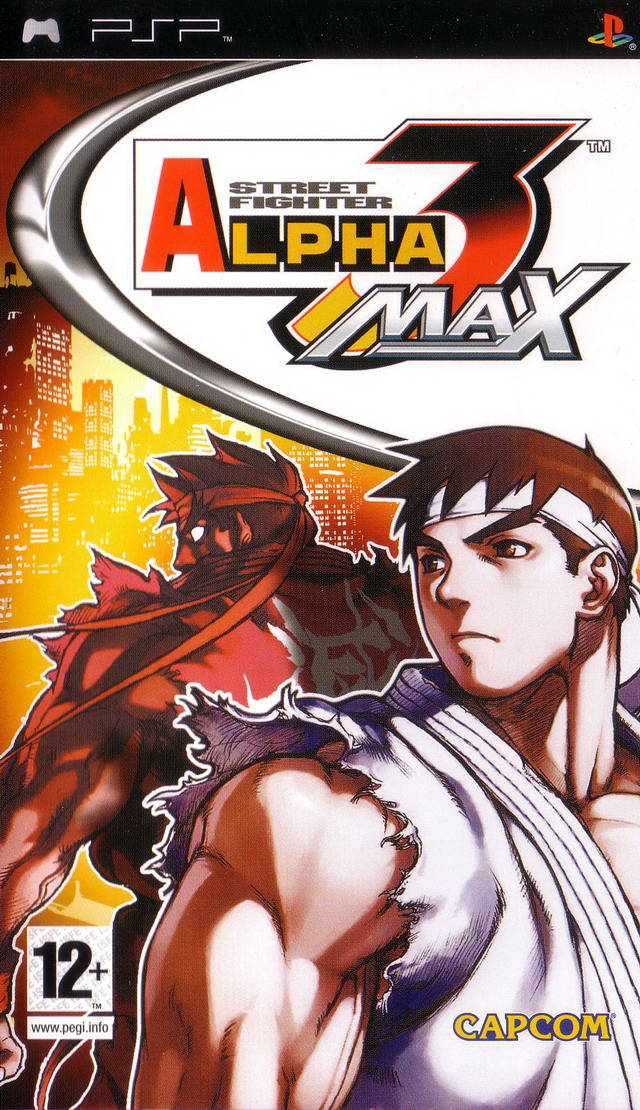 Street Fighter Alpha 3 Max (Europe) Playstation Portable GAME ROM ISO