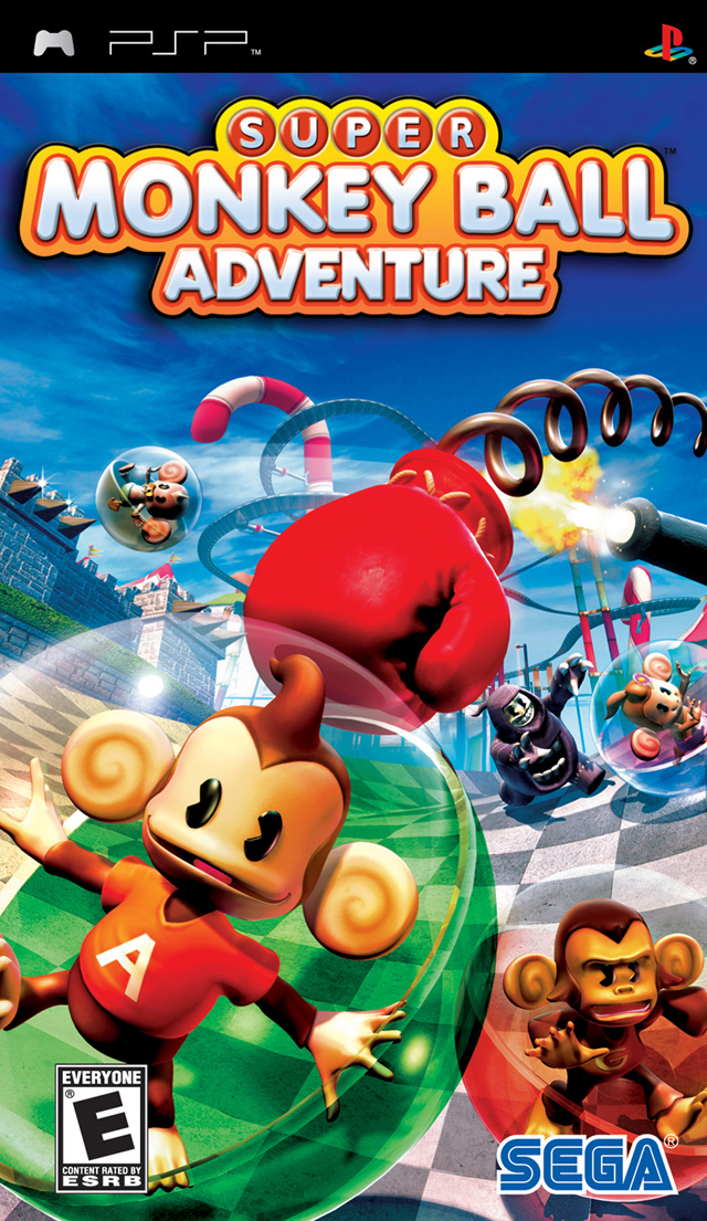 Super Monkey Ball Adventure (USA) Playstation Portable GAME ROM ISO