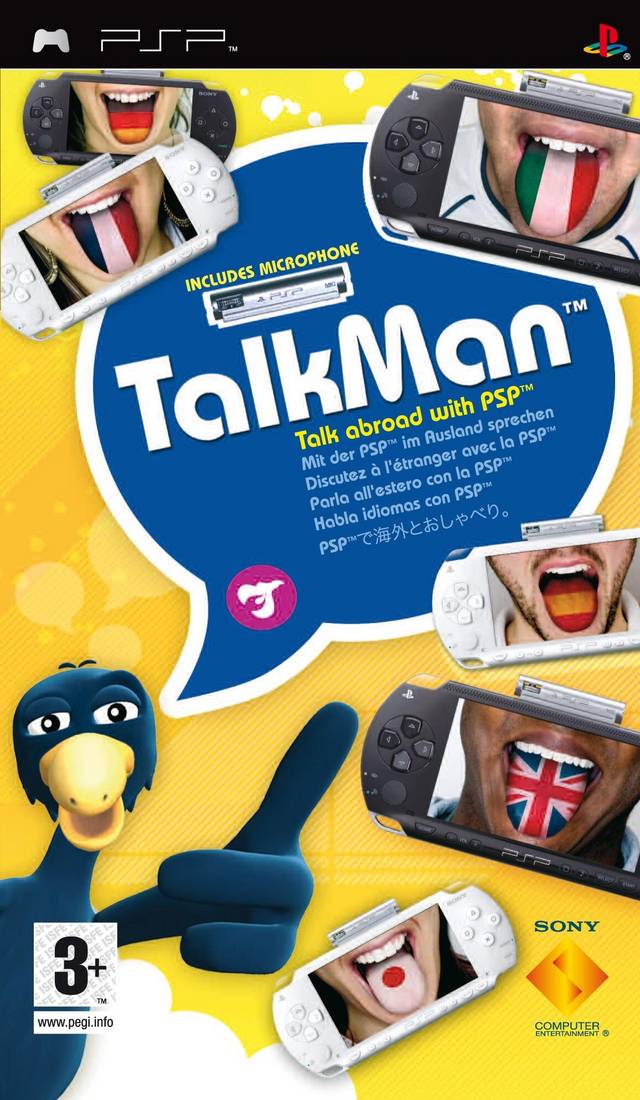 TalkMan (Europe) Playstation Portable GAME ROM ISO