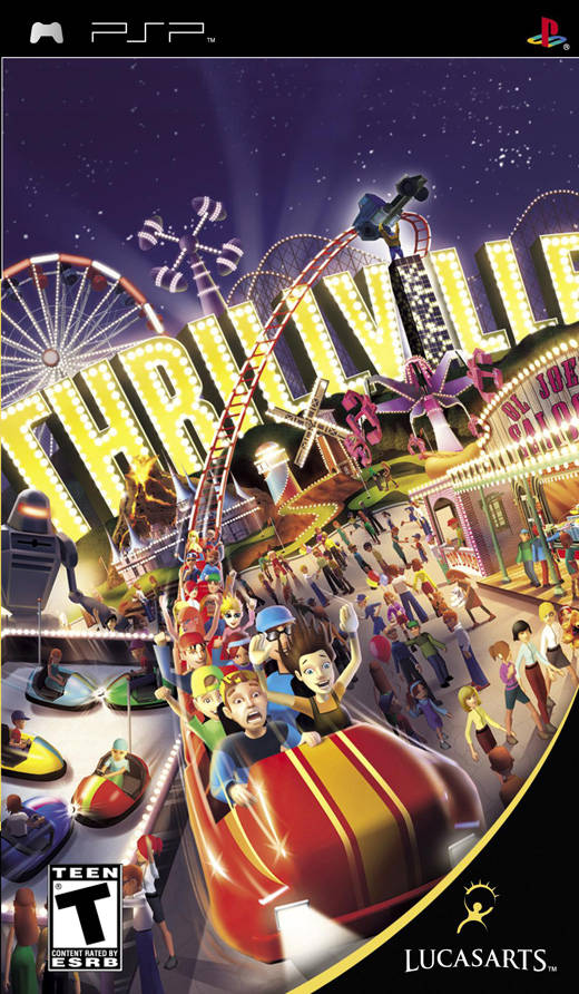 Thrillville (USA) Playstation Portable GAME ROM ISO