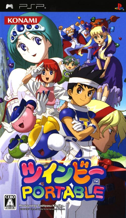 TwinBee Portable (Japan) Playstation Portable GAME ROM ISO