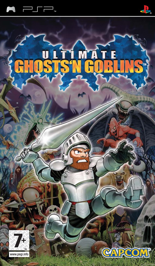 Ultimate Ghosts ‘n Goblins (Europe) Playstation Portable GAME ROM ISO