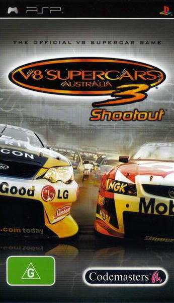 V8 Supercars Australia 3 – Shootout (USA) Playstation Portable GAME ROM ISO