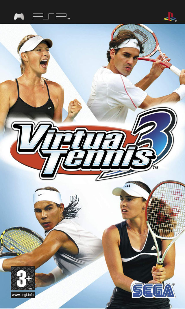 Virtua Tennis 3 (Europe) Playstation Portable GAME ROM ISO