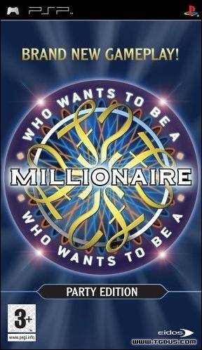 Who Wants To Be A Millionaire – Party Edition (Europe) Playstation Portable GAME ROM ISO