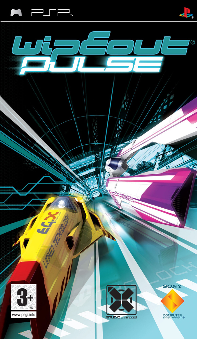 WipEout Pulse (Europe) Playstation Portable GAME ROM ISO