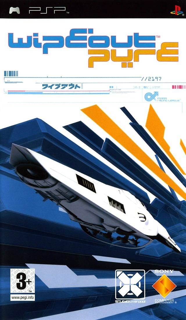 WipEout Pure (Europe) Playstation Portable GAME ROM ISO