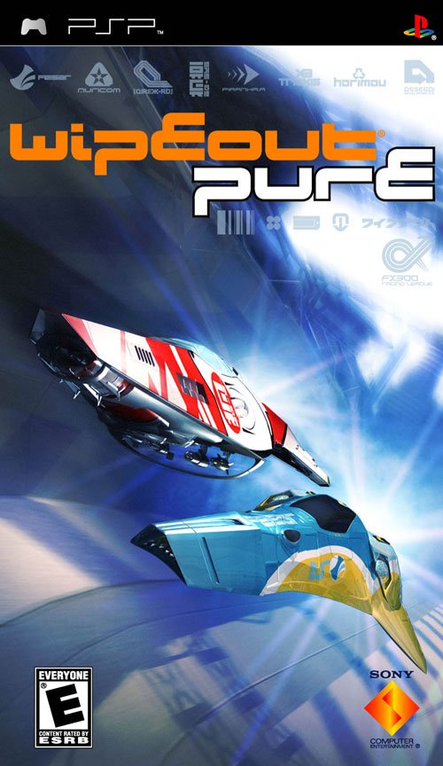 WipEout Pure (USA) Playstation Portable GAME ROM ISO