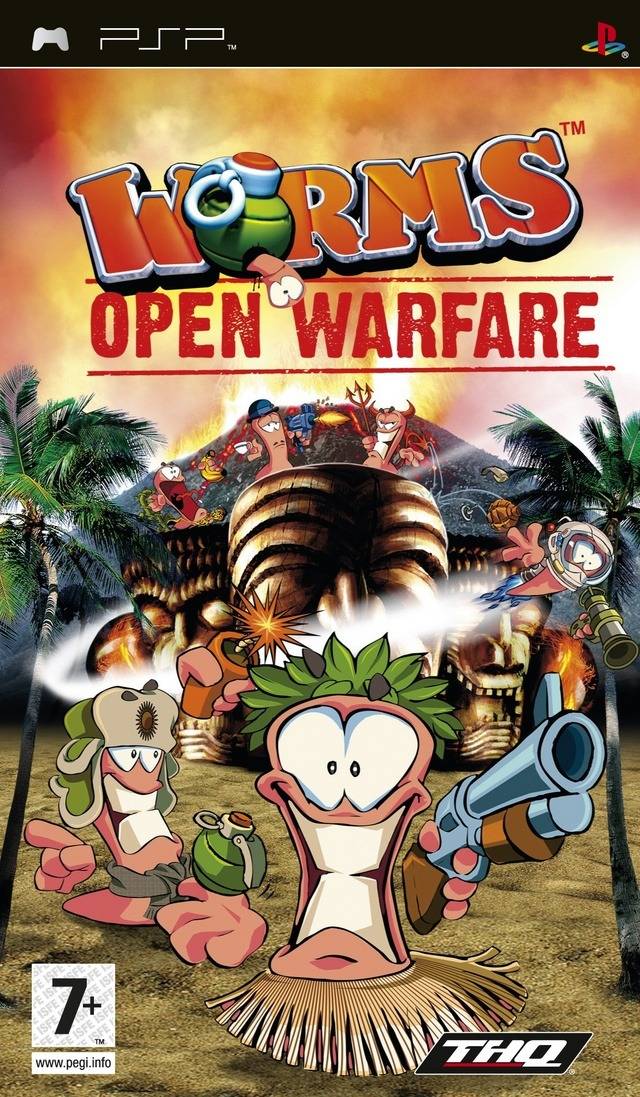 Worms – Open Warfare (Europe) Playstation Portable GAME ROM ISO