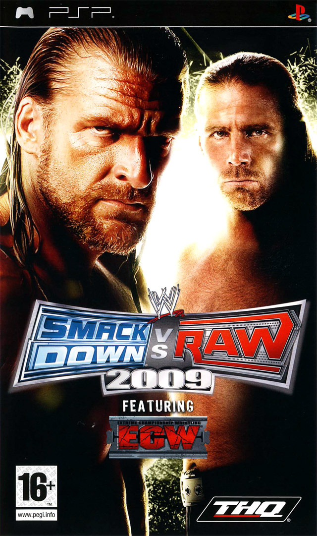 WWE SmackDown Vs. RAW 2009 Featuring ECW (Europe) Playstation Portable GAME ROM ISO