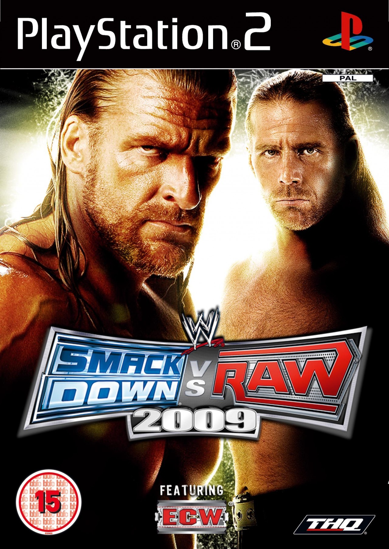 WWE SmackDown Vs. RAW 2009 Featuring ECW (USA) Playstation Portable GAME ROM ISO